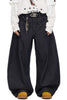 Blaues Original Kuhmuster