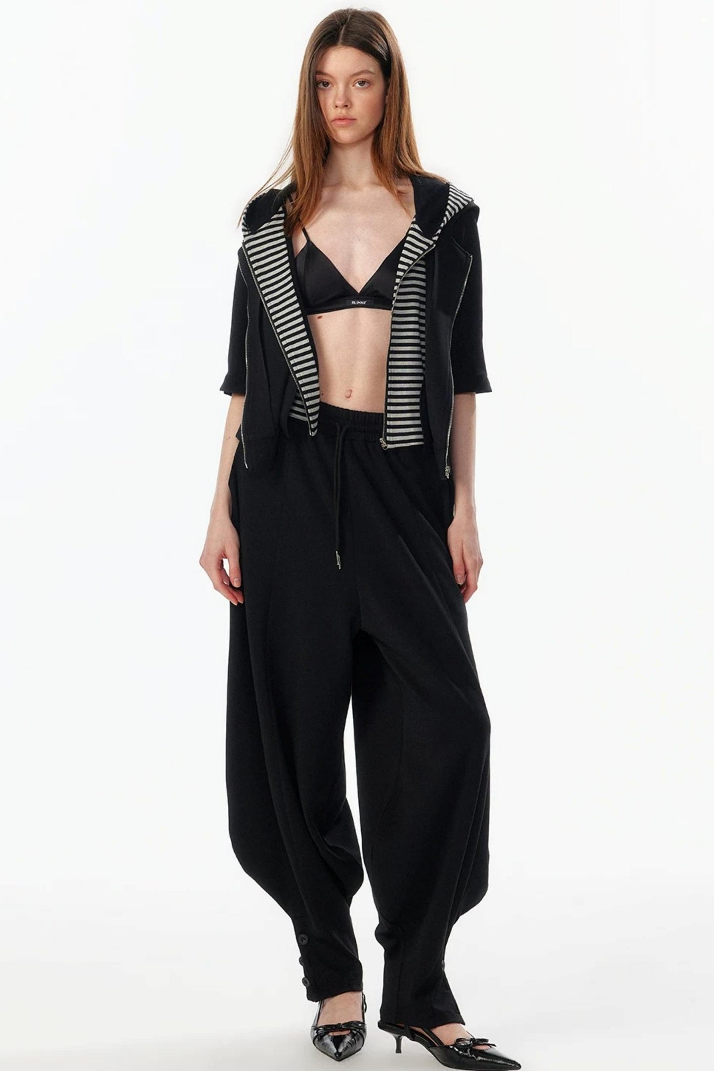 Lantern Cut Jogger Pants