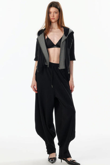 Lantern Cut Jogger Pants