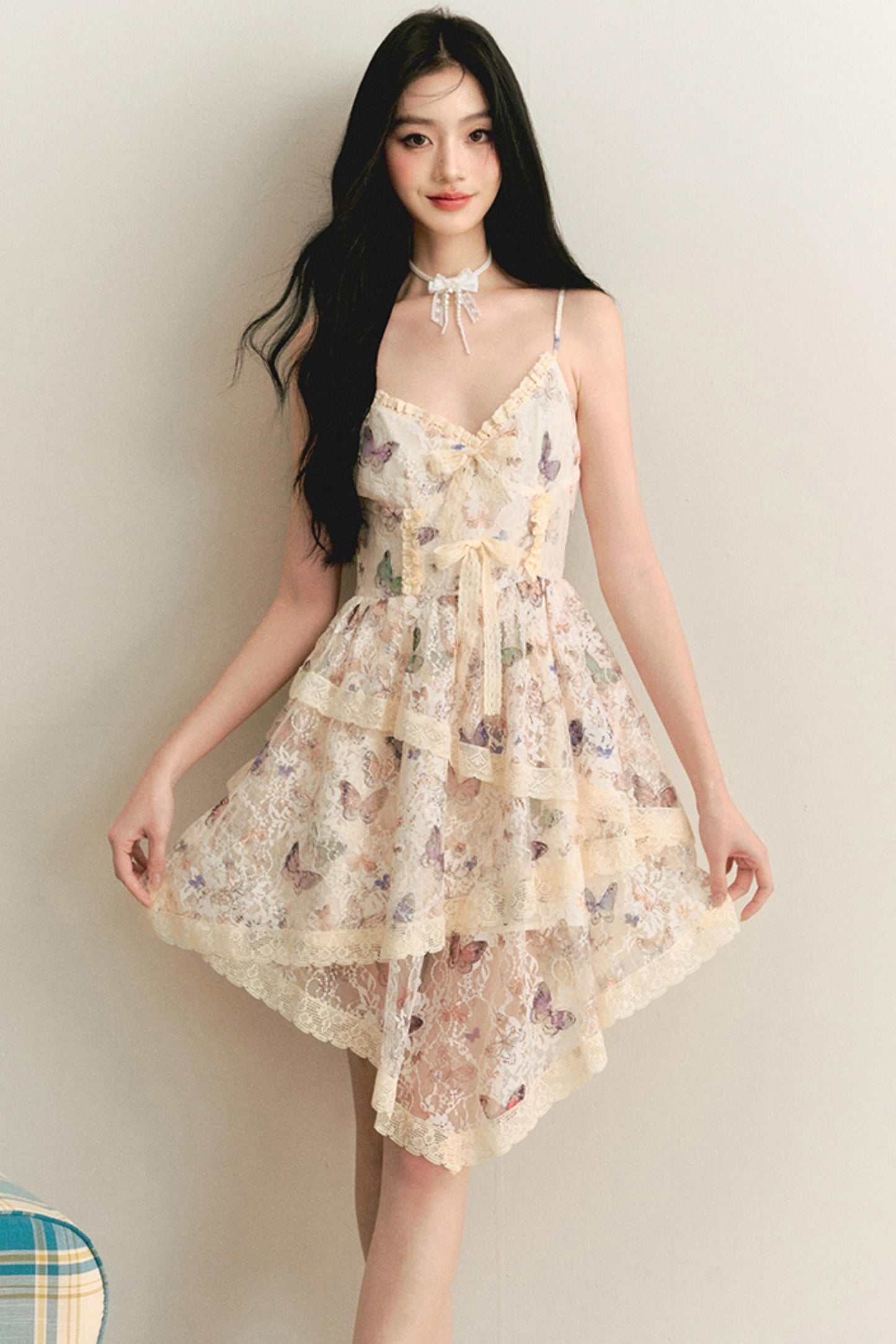 Berlin Girl Vintage Lace Halter Dress