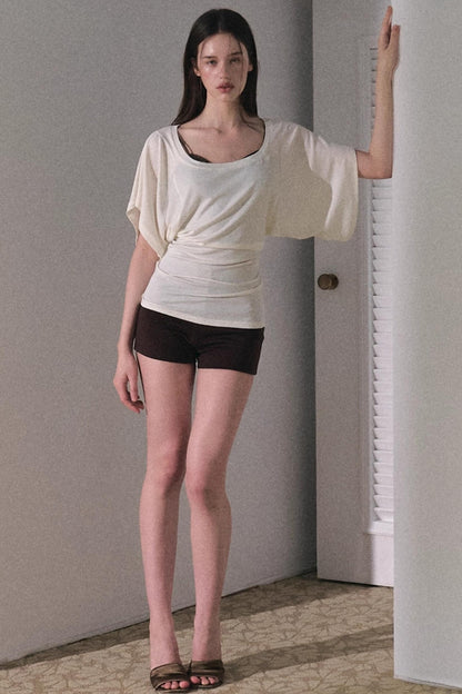 Saturated Weekend Wool Knit Top