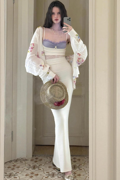 Sweet Tencel Slimming Dress