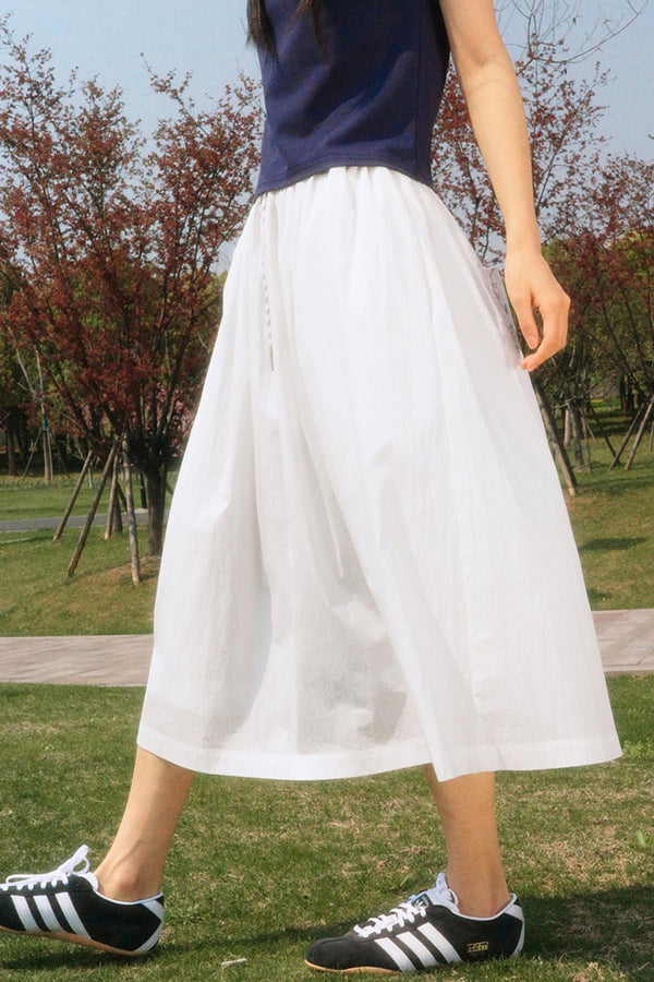 Monogrammed Polka Dot Skirt