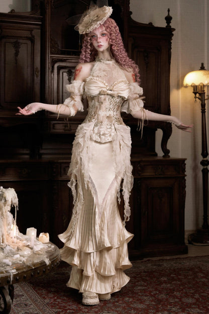 Rococo Satin Mermaid Skirt