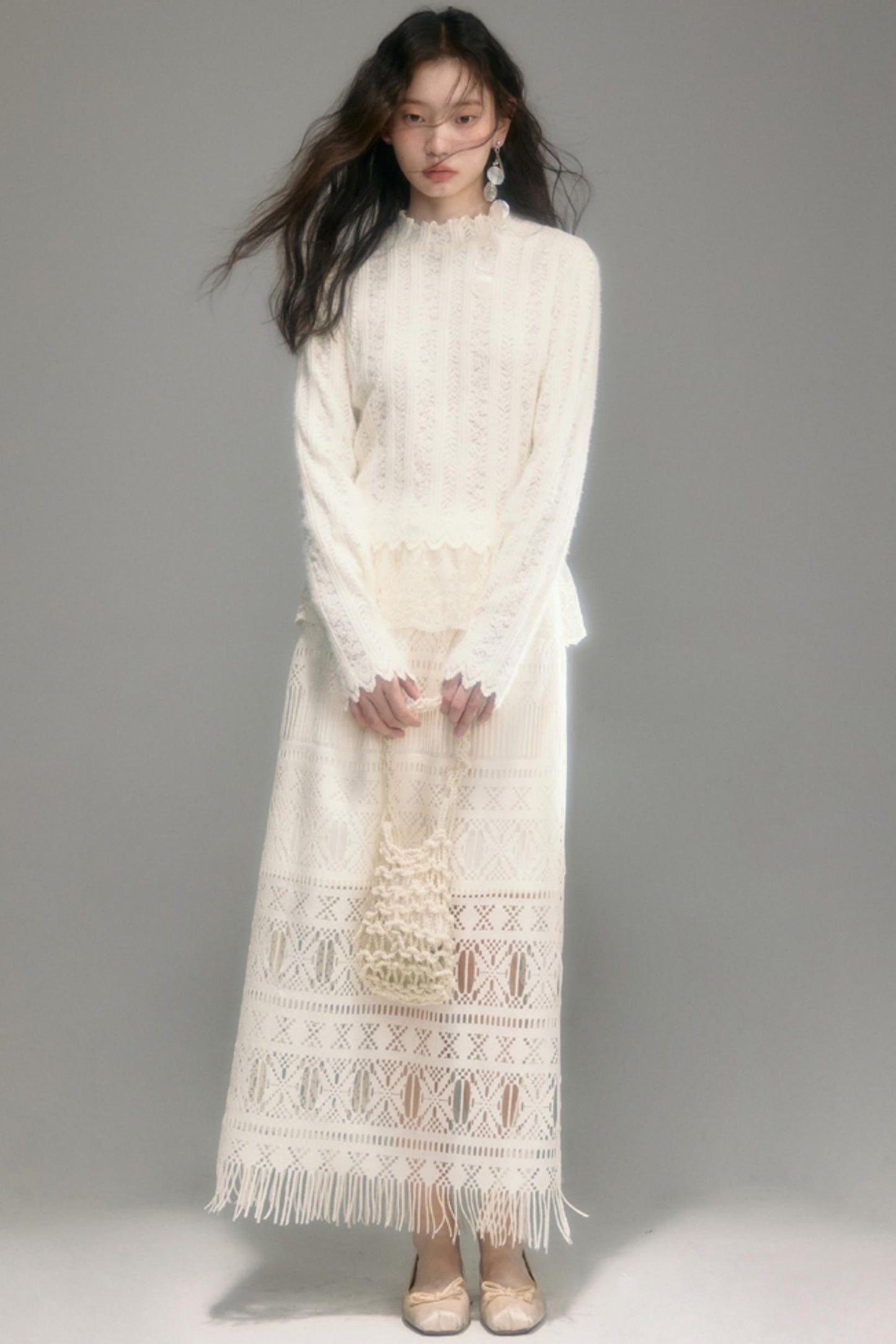 Original Monologue Fringe Skirt