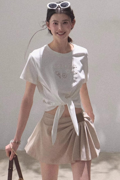 Summer Elegance Antibacterial T-Shirt