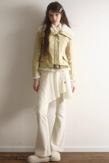 Vintage Green Cotton Jacket