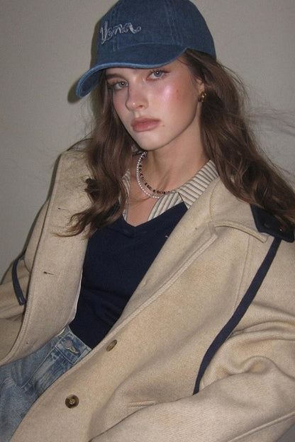 Vintage Denim Baseball Cap