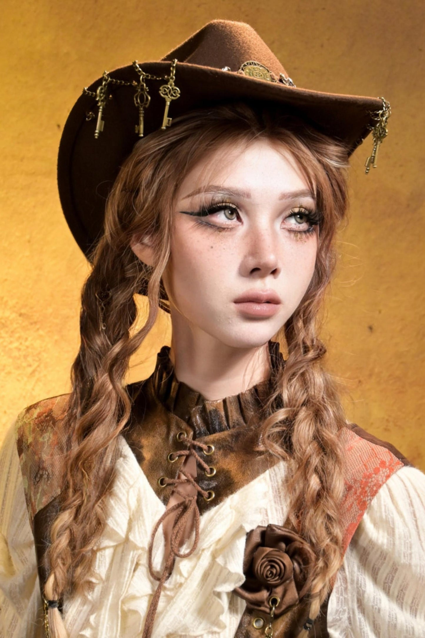 Steampunk Vintage Cowboy Hat