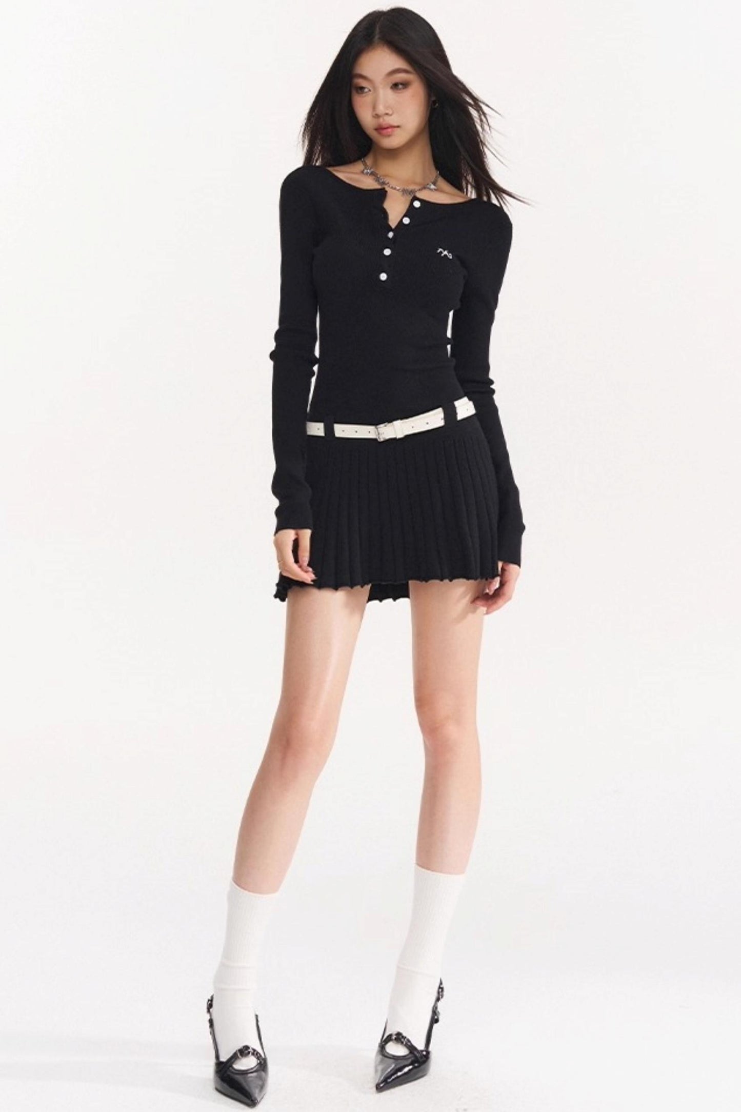 Classic Cable Knit Dress