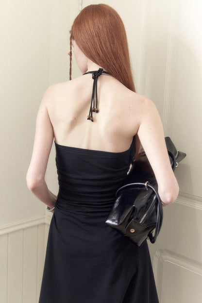 Black Beaded Summer Dress