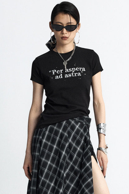 Mottled Chic Slouchy Tee