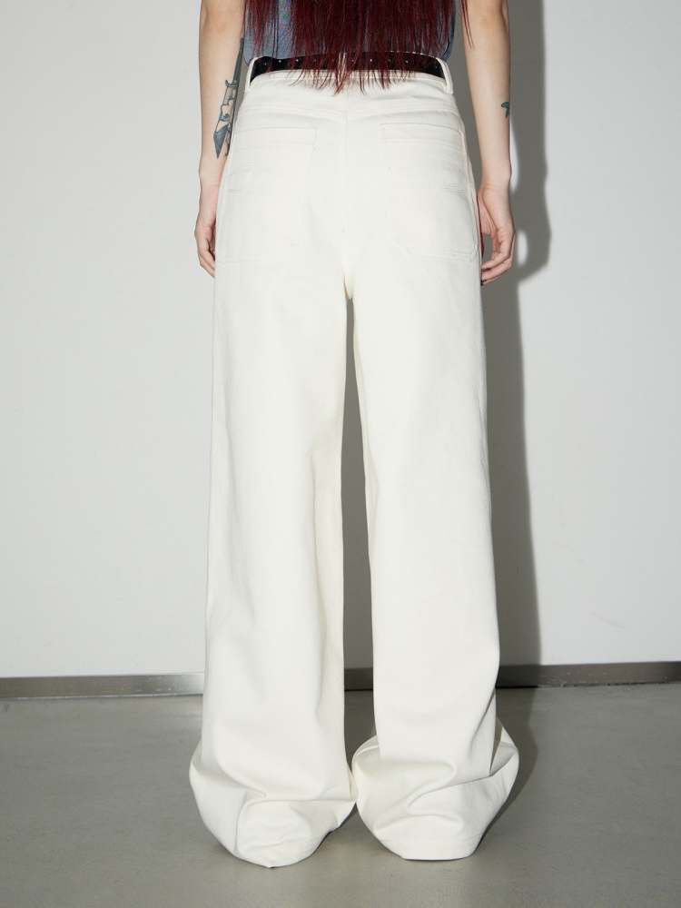 Basic Wide Leg Front Pocket Pants