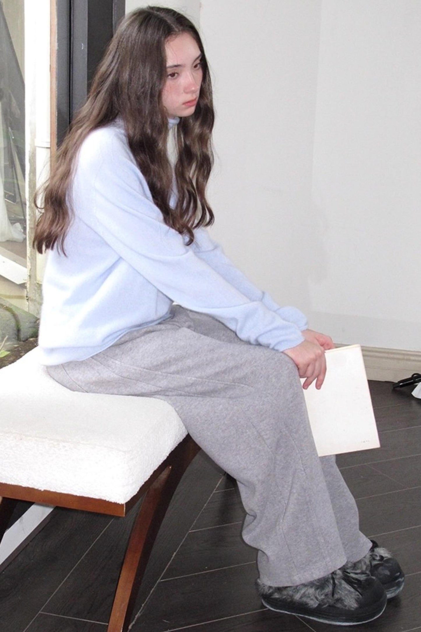 Fleece Mist Knit Pants