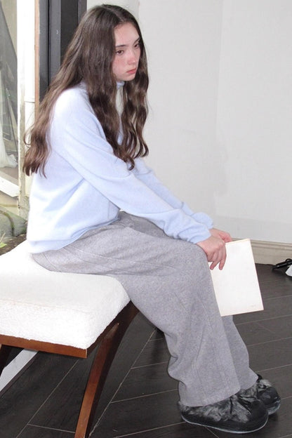 Fleece Mist Knit Pants