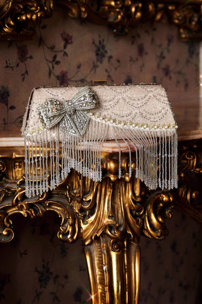 Slavic Rhinestone Clutch Bag