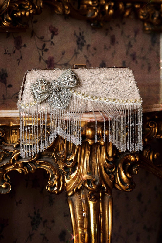 Slavic Rhinestone Clutch Bag