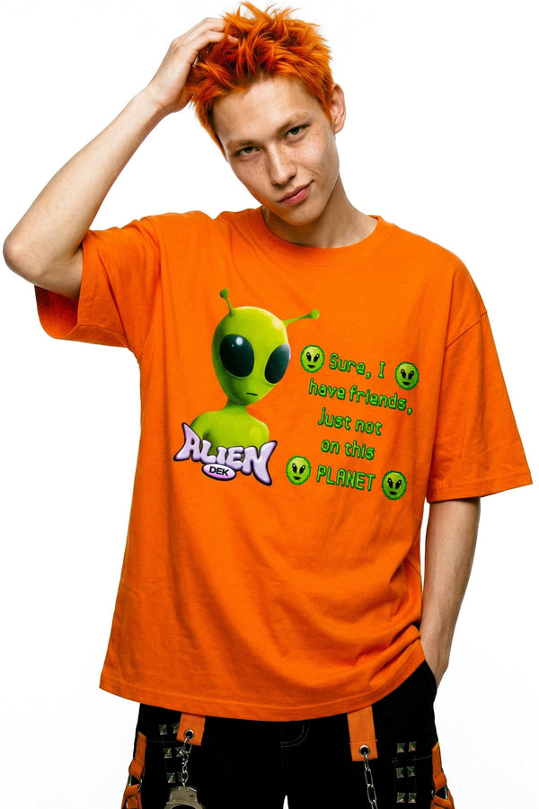 Alien Y2K Street T-Shirt