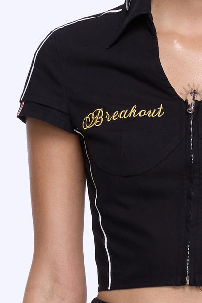 Halter Shirt & Skirt Set-Up