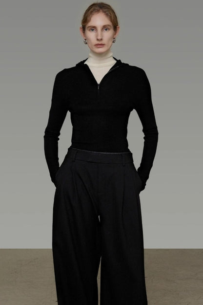 Slim Knitted Base Sweater