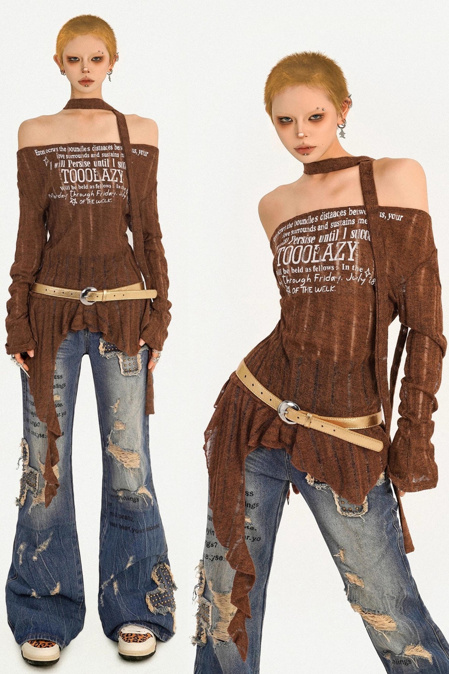 Spice Girl Knitted Sweater