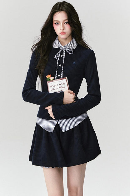 Korean High School Style Two Piece Set-Up