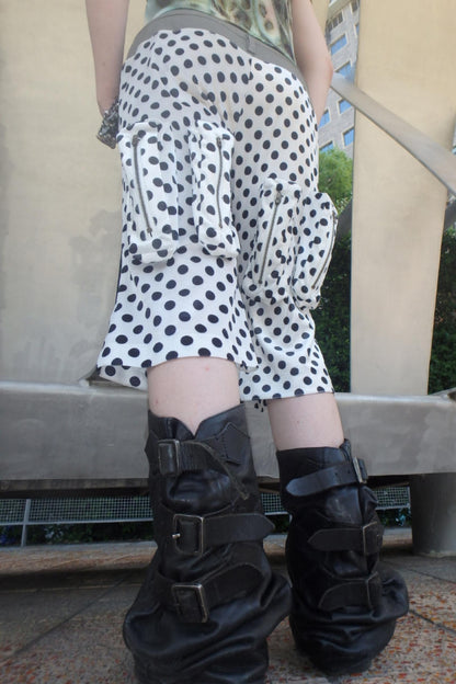 Front Polka Dot Pants