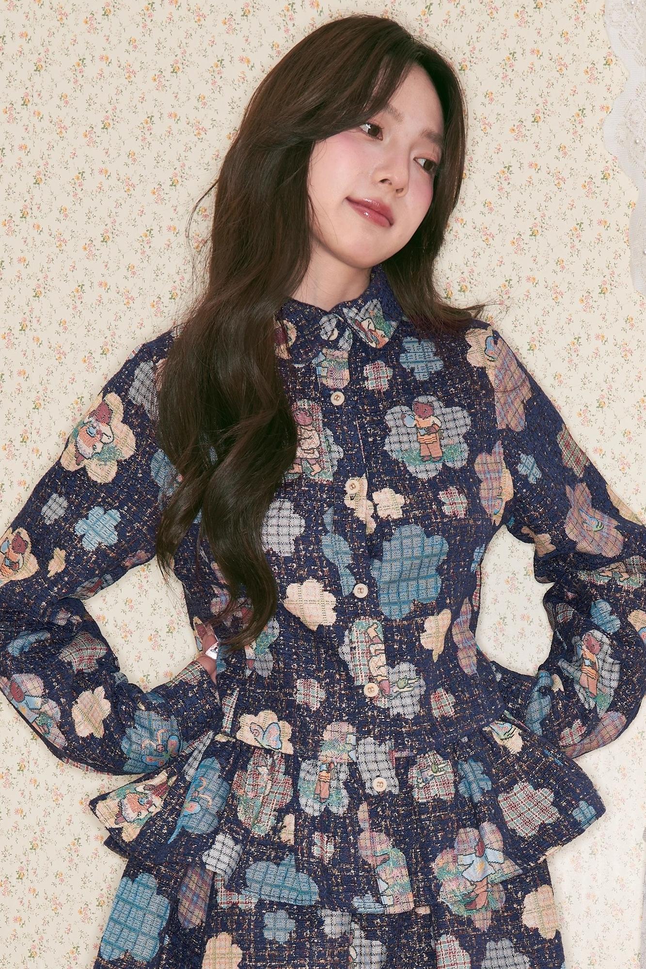 Autumn Flower Bear Skirt Set-Up