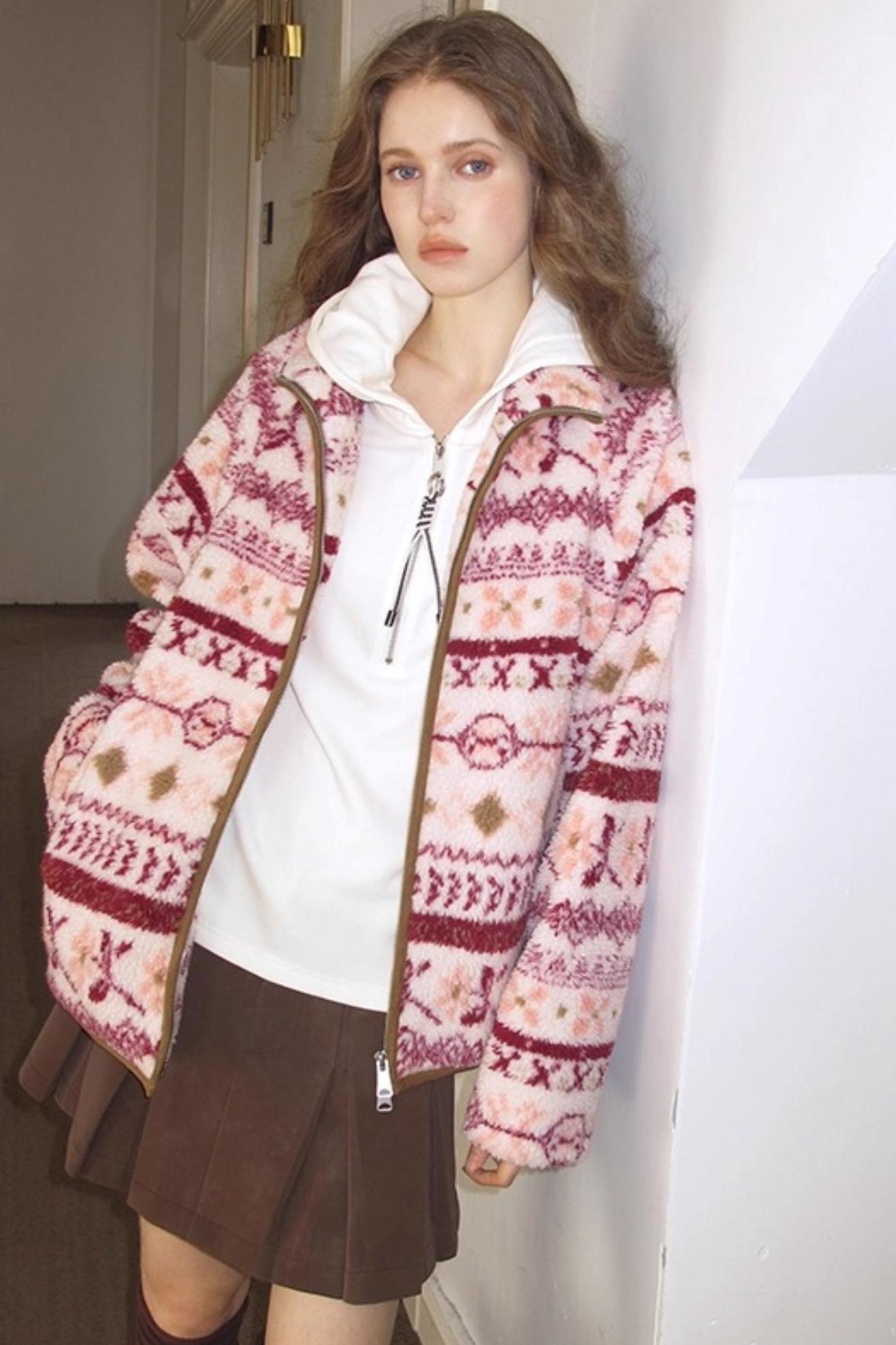 Retro Lamb Wool Jacket