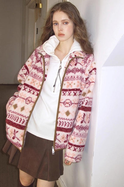 Retro Lamb Wool Jacket