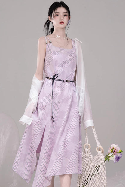 Artistic Halter Dress