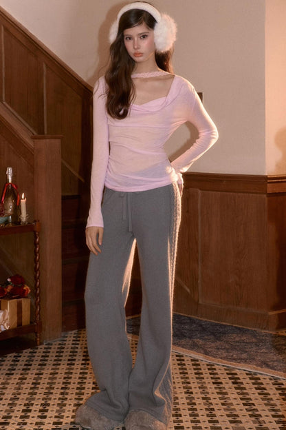 Sweet Knit Winter Pants