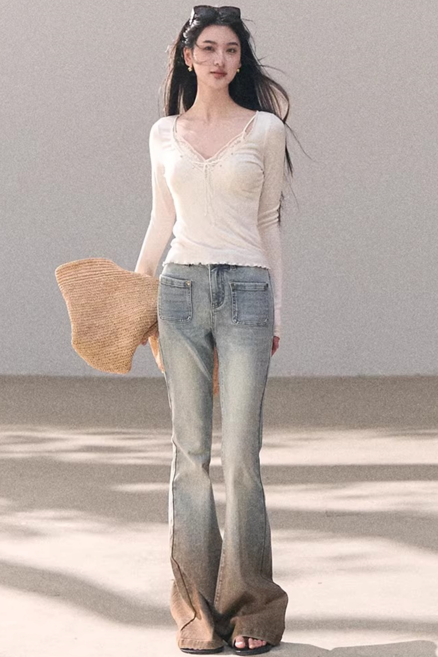 Bright Emotions Linen Knit Sweater