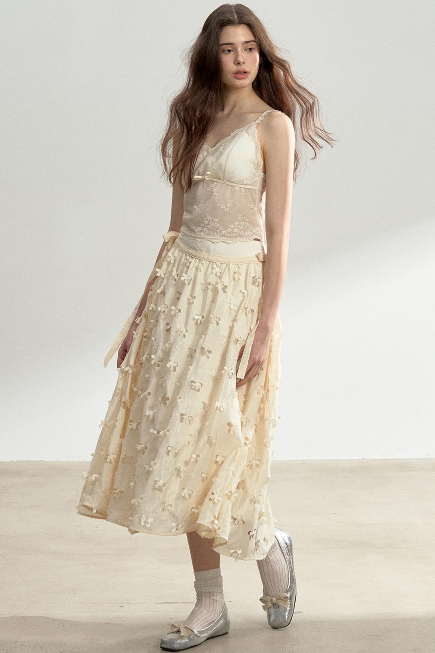 Romantic Floral Skirt