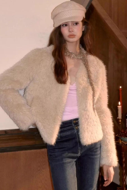 Faux Fur Winter Jacket