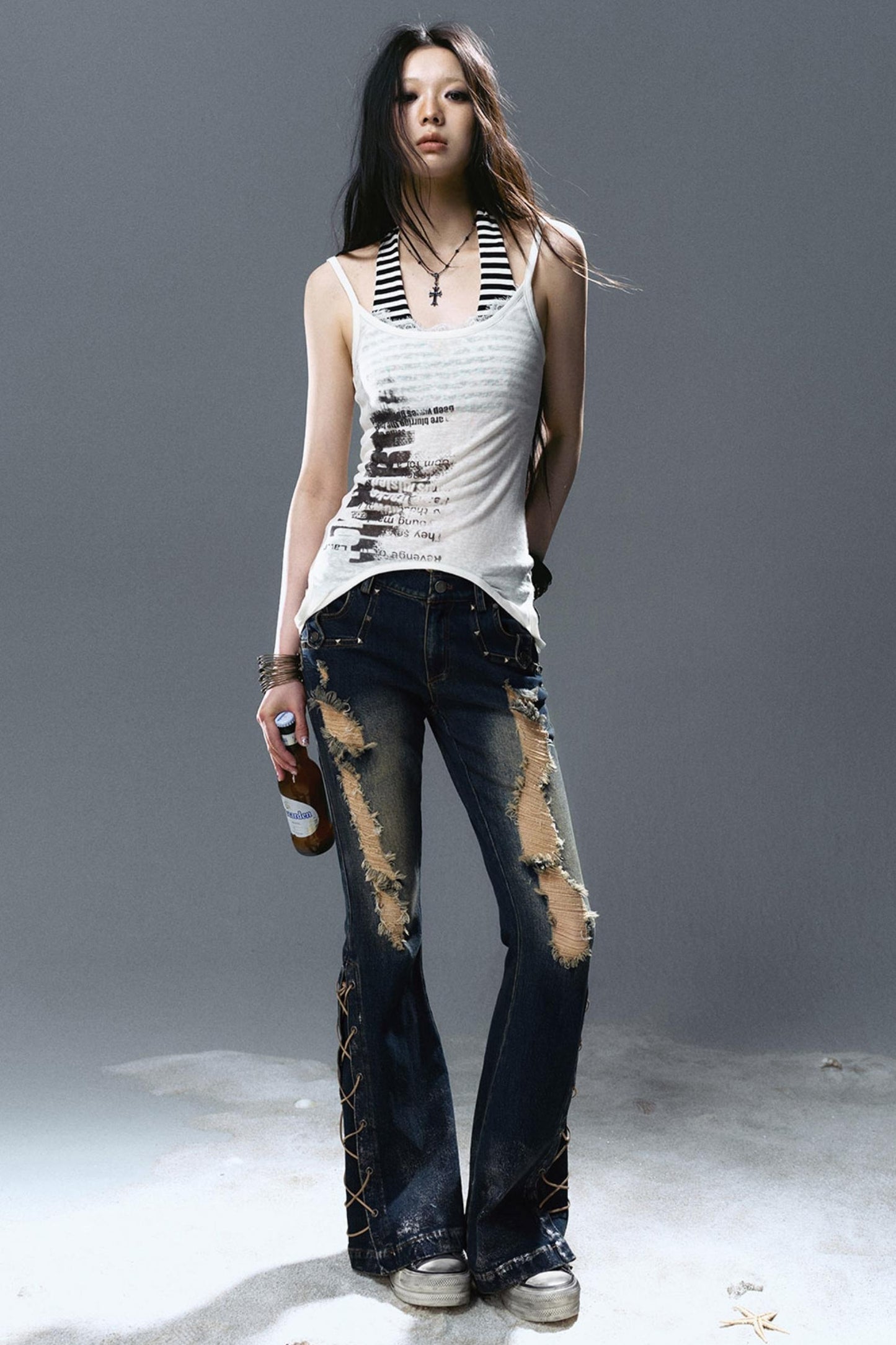 Layered Two-Tone Cami Top