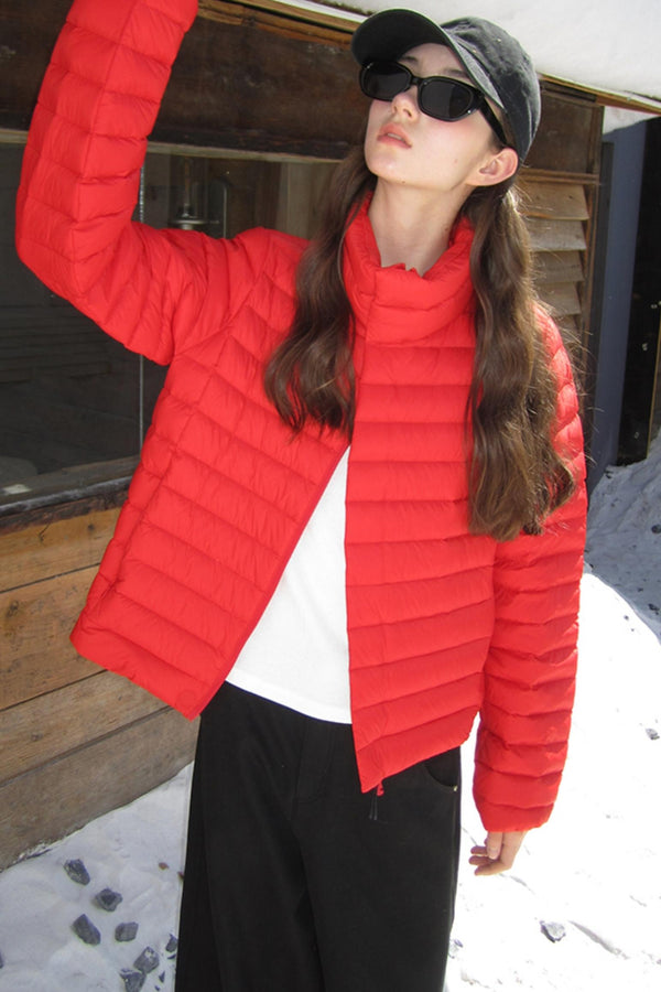 Satin Colorful Warm Jacket