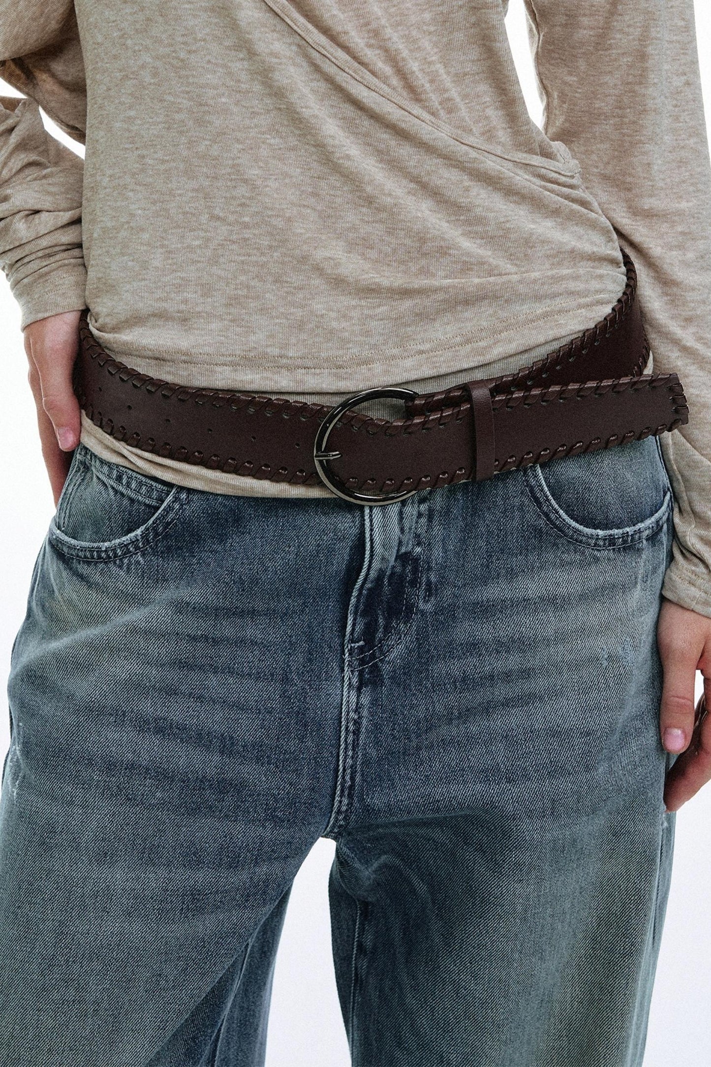 Vintage Ring Buckle Belt