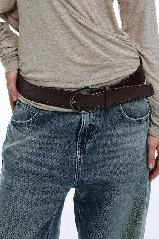 Vintage Ring Buckle Belt