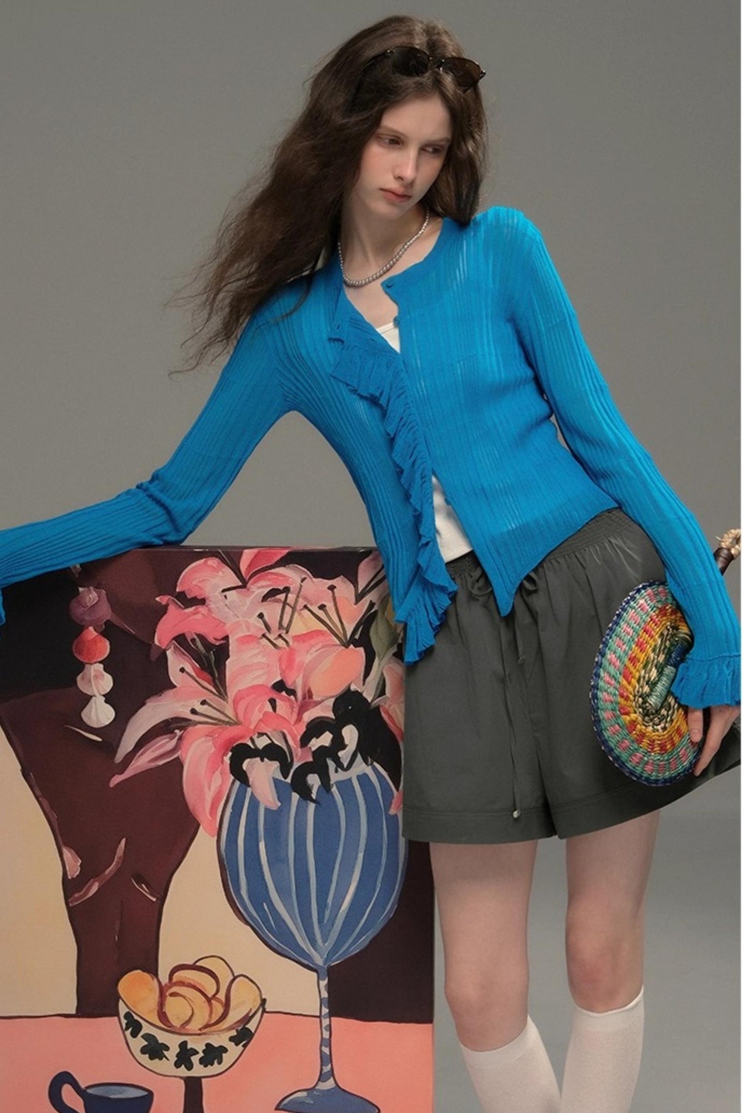 Resort Lace Knitted Cardigan