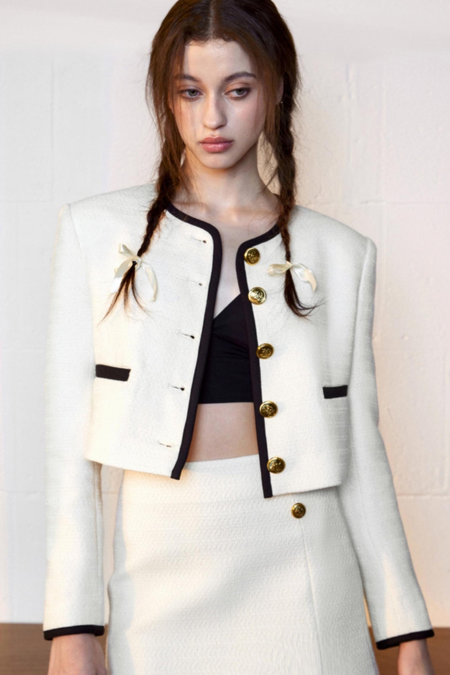 Gold Wind Beige Skirt