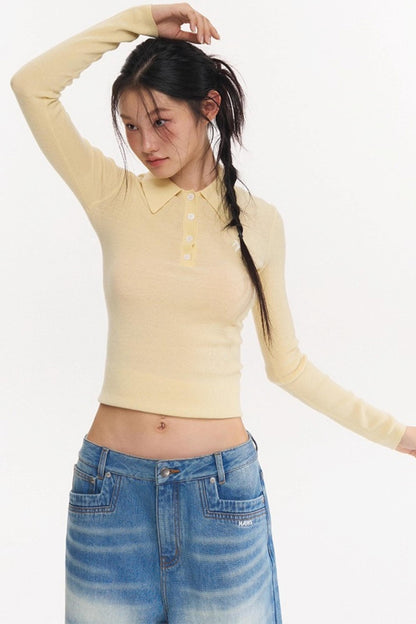 Intellectual Wool Slimming Base Shirt