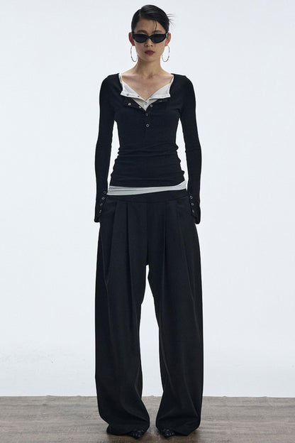 Winter Wide-Leg Trousers