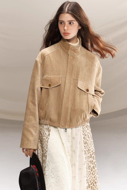 Corduroy Retro Flight Jacket