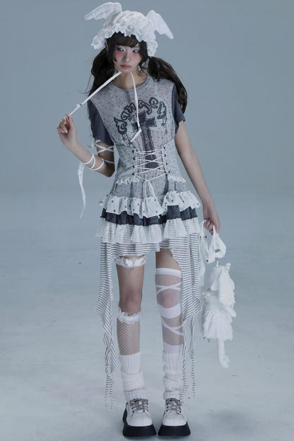 Tear Garden Lace Top