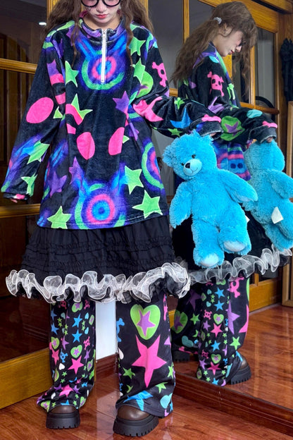 Y2K Fleece Sweatshirt