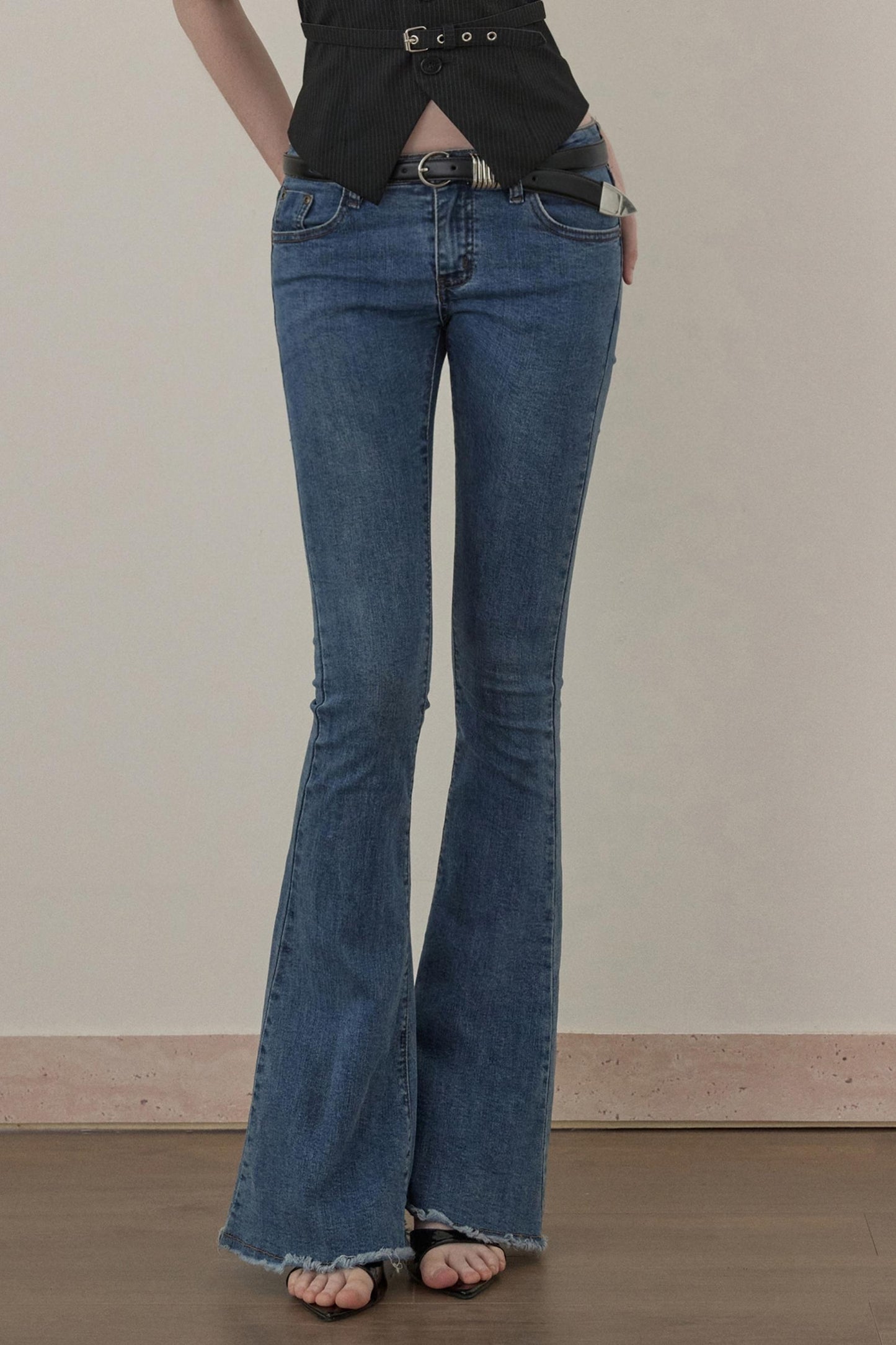 Wuha Pre-Fall Retro Bootcut Jeans