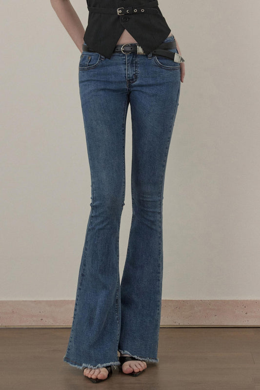 Wuha Pre-Fall Retro Bootcut Jeans