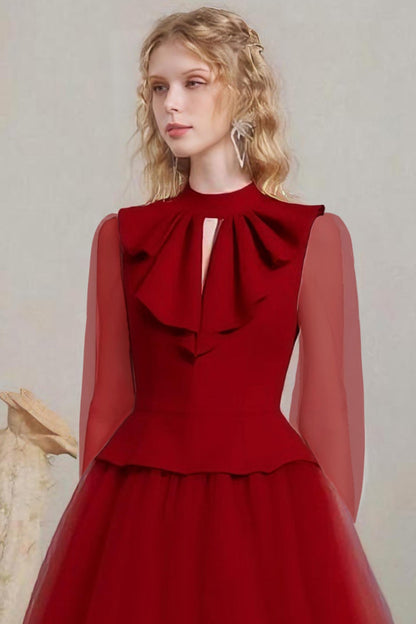 Romantic Ruffled Puffy Dress