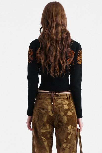 Vintage Jacquard Sweater